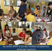 Au centre AFIPP: le jeu des recettes européennes