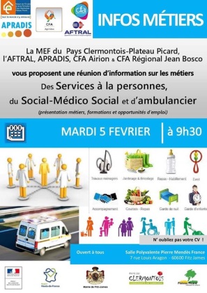 Infos metiers