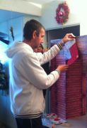 Finalisation de la cheminée