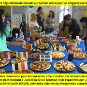 Le buffet de dégustation