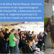 Le discours de Mme Rachel BOQUET