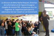 Le discours de Mme Rachel BOQUET