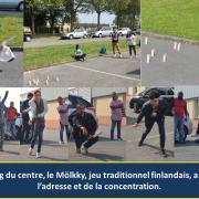 Au centre AFIPP, le jeu du Mölkki
