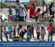 Place Jeanne Hachette: le jeu du rings