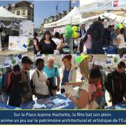 Place Jeanne Hachette: un jeu sur le patrimoine européen