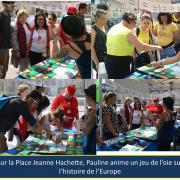 Place Jeanne hachette : le jeu de l'oie sur l'histoire de l'Europe
