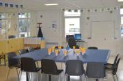 Salle décorée