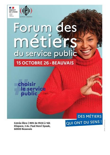 Affiche forum dervice public