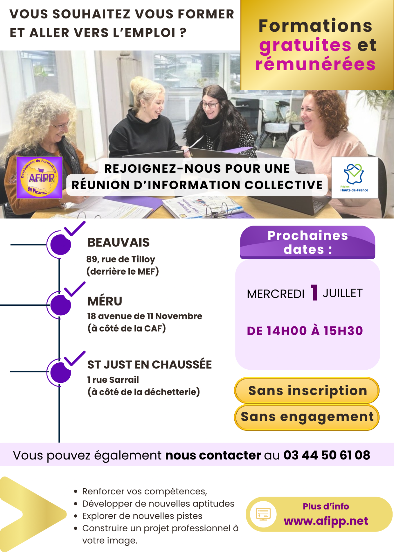 Affiches info co juillet